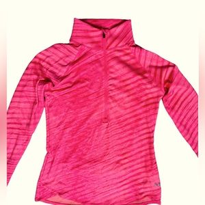 Under Armour ColdGear pink 1/2 zip turtleneck pullover women’s size large